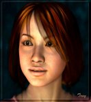 unglücklich verliebt crossed in love porträt portrait portrayal mädchen girl rotschopf readhead